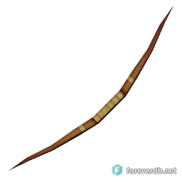 Daryl's Hunting Bow, rendered from the Forever client