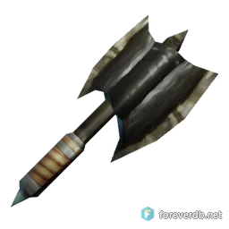 Axe of the Enforcer, rendered from the Forever client