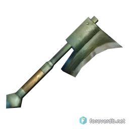 Copper Axe, rendered from the Forever client