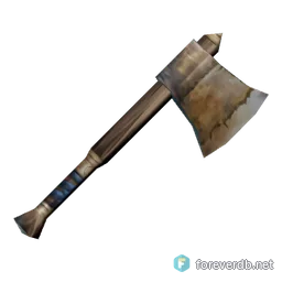 Worn Axe, rendered from the Forever client