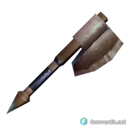 Black Metal Axe, rendered from the Forever client