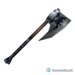 Shadow Crescent Axe, rendered from the Forever client