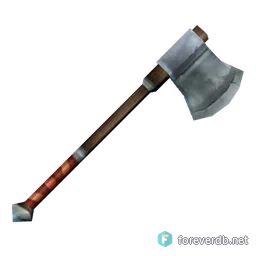 Wood Chopper, rendered from the Forever client