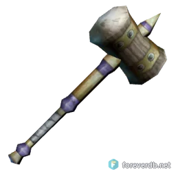 Battering Hammer, rendered from the Forever client