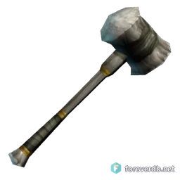 Stonewood Hammer, rendered from the Forever client