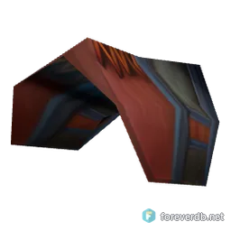 Feral Shoulder Pads, rendered from the Forever client