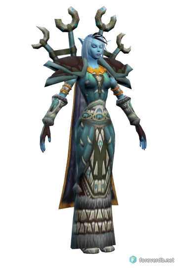 Skyborne Shaman, a Windshaper, rendered from the WoW Forever client