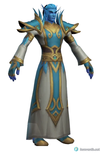 Skyborne Mage of the High Order, rendered from the WoW Forever client