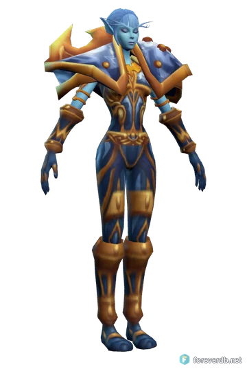 Skyborne Warrior of the High Order, rendered from the WoW Forever client