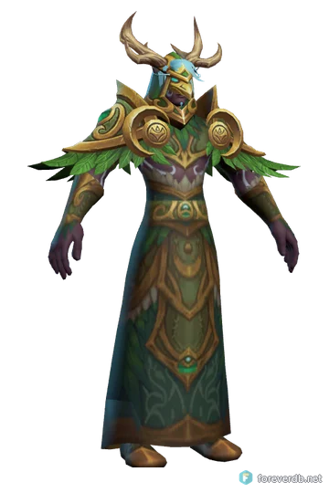 Skyborne Druid, a Windshaper, rendered from the WoW Forever client