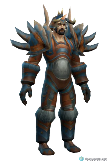 Warlord's Refuge worn by a human male, rendered from the Forever client