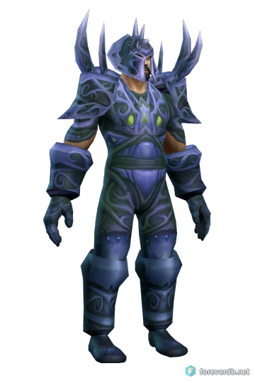 Field Marshal's Wartide worn by a human male, rendered from the Forever client