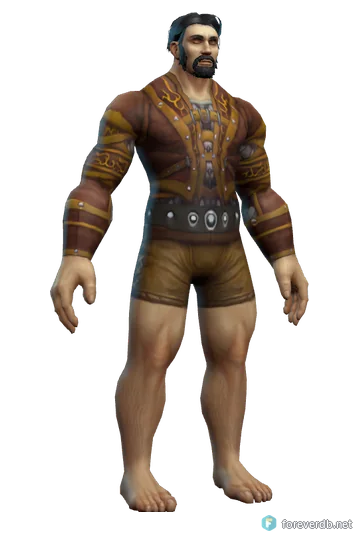 Haruspex's Garb worn by a human male, rendered from the Forever client