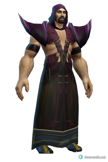 Twilight Trappings worn by a human male, rendered from the Forever client