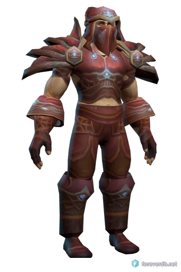 Lieutenant Commander's Refuge worn by a human male, rendered from the Forever client
