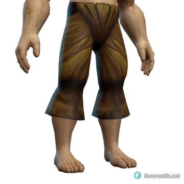 Trapper's Pants worn by a human male, rendered from the Forever client