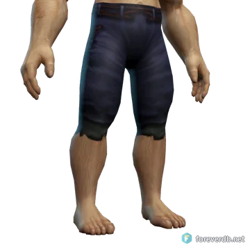 Thug Pants worn by a human male, rendered from the Forever client