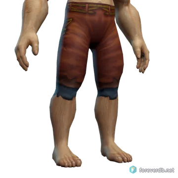 Thug Pants worn by a human male, rendered from the Forever client