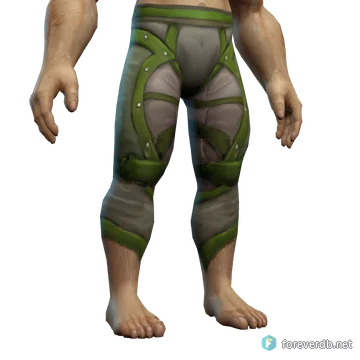 Windshear Leggings worn by a human male, rendered from the Forever client