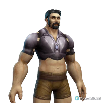 Chromite Chestplate worn by a human male, rendered from the Forever client