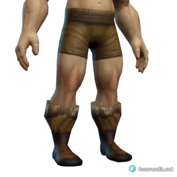 Pagan Shoes worn by a human male, rendered from the Forever client