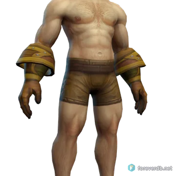 Razzeric's Racing Grips worn by a human male, rendered from the Forever client
