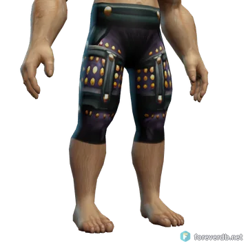 Supreme Leggings worn by a human male, rendered from the Forever client