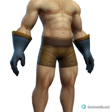 Abjurer's Gloves worn by a human male, rendered from the Forever client