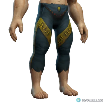 Lunar Leggings worn by a human male, rendered from the Forever client