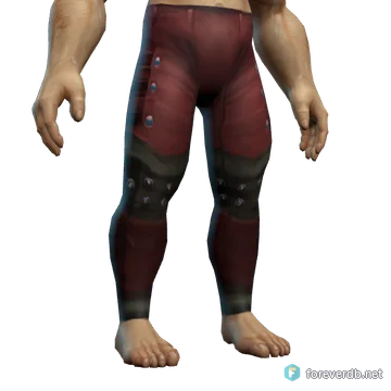 Oilskin Leggings worn by a human male, rendered from the Forever client
