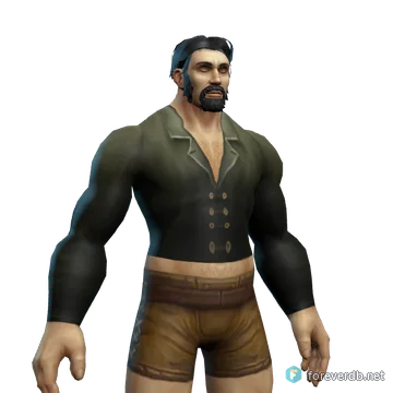 Black Tuxedo worn by a human male, rendered from the Forever client