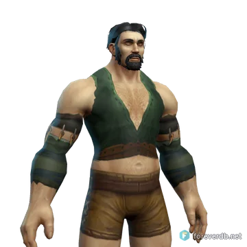 Vital Tunic worn by a human male, rendered from the Forever client