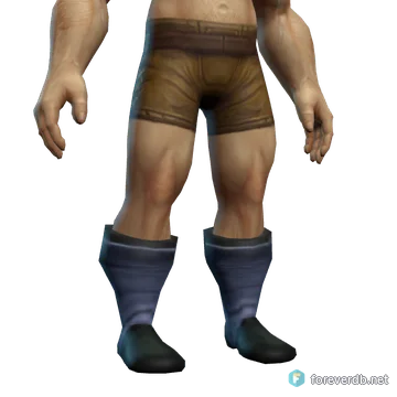 Nimbus Boots worn by a human male, rendered from the Forever client