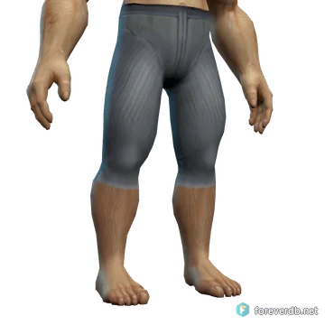 Stoneweaver Leggings worn by a human male, rendered from the Forever client