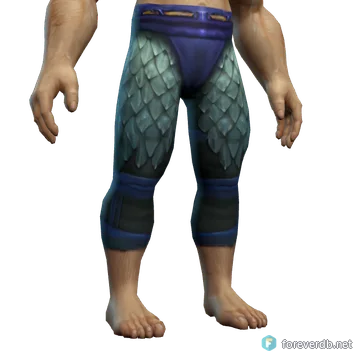 Defender Leggings worn by a human male, rendered from the Forever client