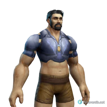 Jouster's Chestplate worn by a human male, rendered from the Forever client