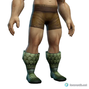 Cadet Boots worn by a human male, rendered from the Forever client