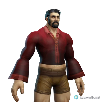 Sawbones Shirt worn by a human male, rendered from the Forever client
