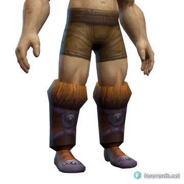 Tundra Boots worn by a human male, rendered from the Forever client