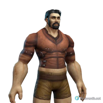 Tunic of Westfall worn by a human male, rendered from the Forever client