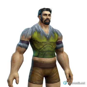 Pathfinder Vest worn by a human male, rendered from the Forever client