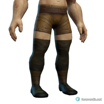 Everlast Boots worn by a human male, rendered from the Forever client