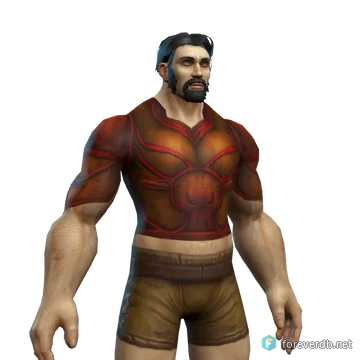 Ursa's Embrace worn by a human male, rendered from the Forever client