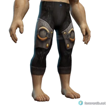 Wicked Leather Pants worn by a human male, rendered from the Forever client