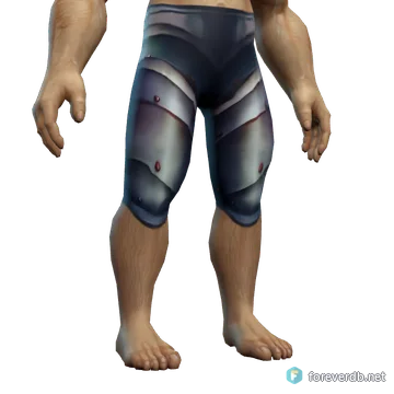 Ornate Mithril Pants worn by a human male, rendered from the Forever client