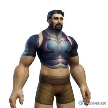 Hydralick Armor worn by a human male, rendered from the Forever client