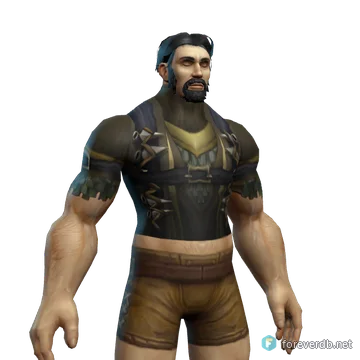 Armadura de Thero-shan, renderizado con el cliente de Forever