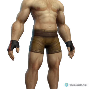 Skilled Handling Gloves worn by a human male, rendered from the Forever client