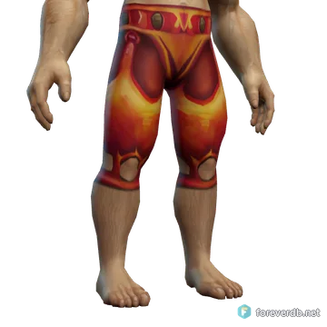 Magnificent Leggings worn by a human male, rendered from the Forever client