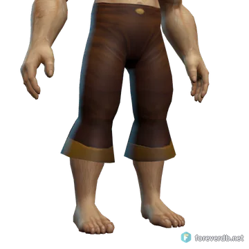 Twill Pants worn by a human male, rendered from the Forever client